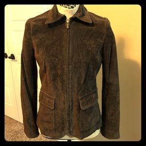 Liz Claiborne Suede Leather Jacket